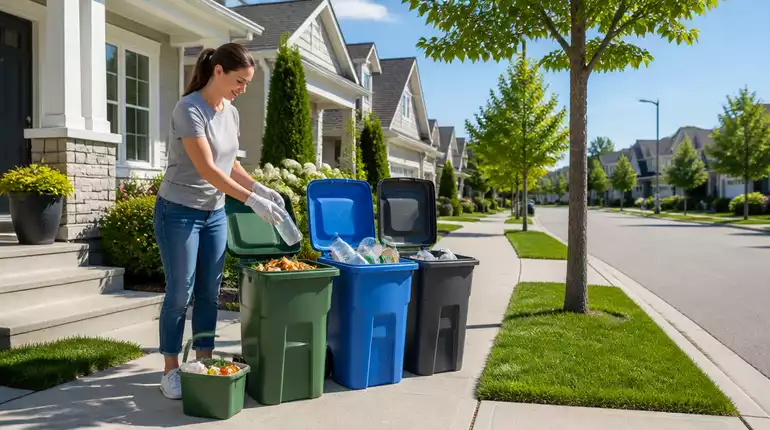 Preparing for Rubbish Collection