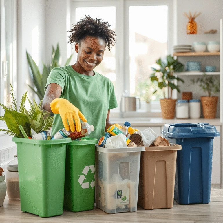 best practices for efficient rubbish removal at home
