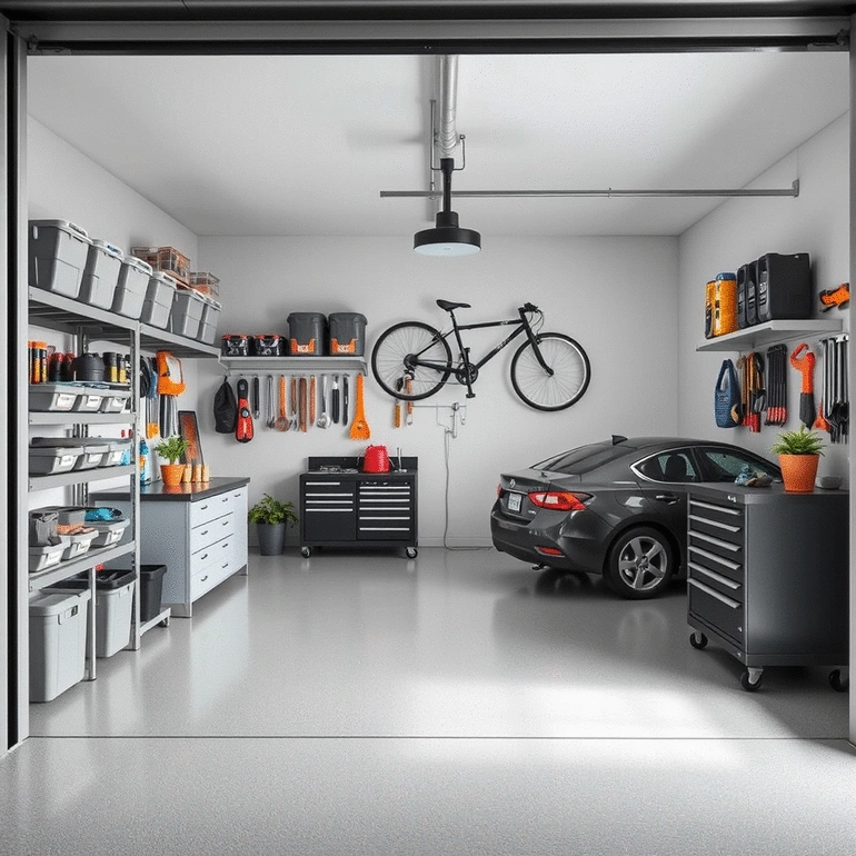 quick and efficient ways to organize your garage