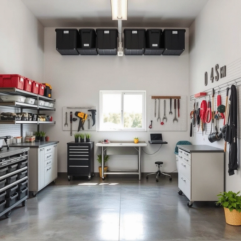 easy tips for organizing your garage space