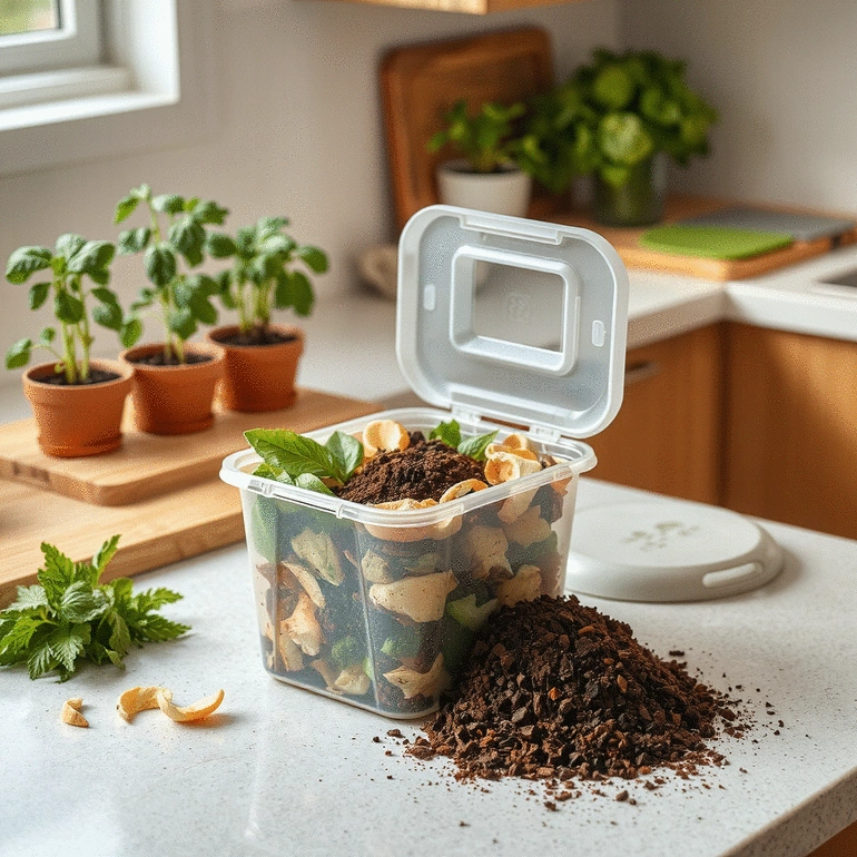 Composting Kitchen Waste at Home